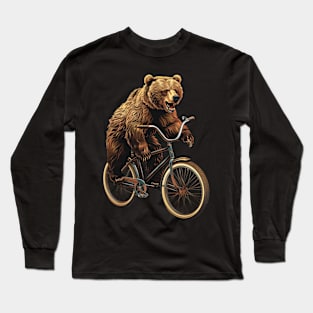 Grizzly Bear Sturdy Silhouettes Long Sleeve T-Shirt